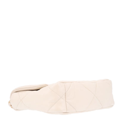 Chanel Lambskin Quilted Medium Chanel 19 Flap Light Beige 4 of 10