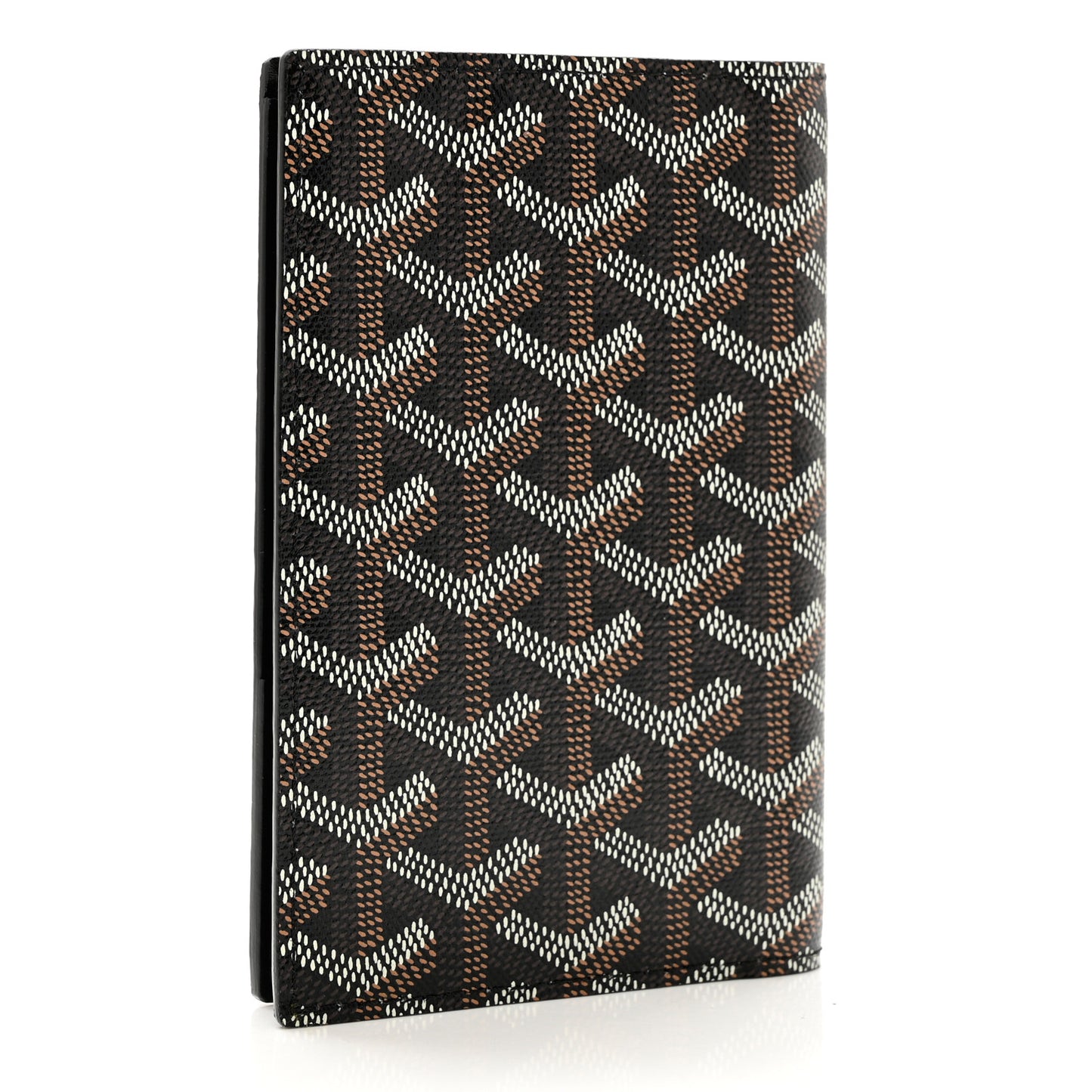 Goyardine Passport Wallet Black