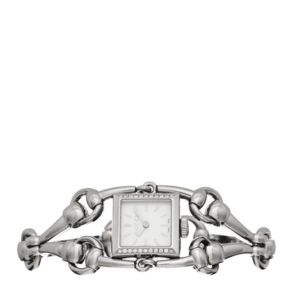 Gucci Stainless Steel Diamond Bezel Mother of Pearl 20mm Signoria Quartz Watch 2 of 4