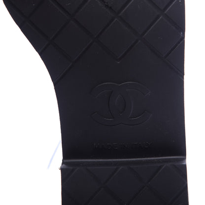 Chanel Patent Calfskin Lace Up Short Boots 39 Black 8 of 11