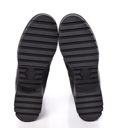 Louis Vuitton Suede Calfskin Laureate Platform Desert Boots 35 Black 6 of 8
