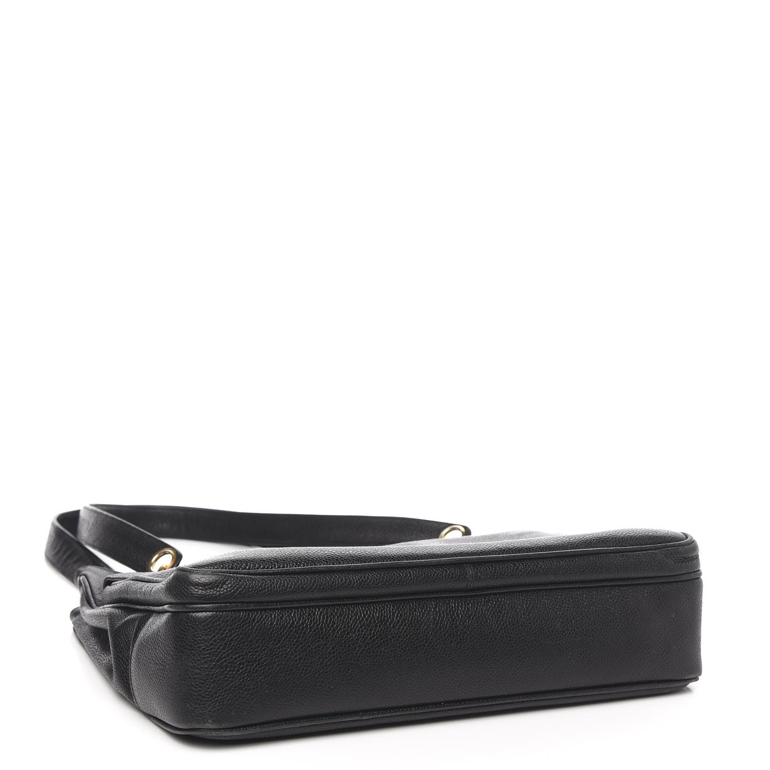 Chanel Caviar Flap Shoulder Bag Black 4 of 15