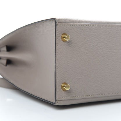 Hermes Epsom Kelly Sellier 28 Gris Asphalte 9 of 11