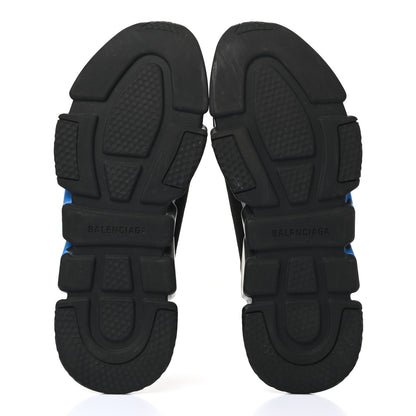 Balenciaga Neoprene Knit Mens Speed Graffiti Sneakers 41 Black Blue 5 of 8