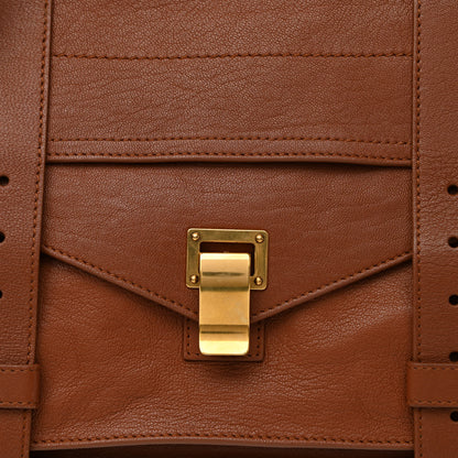 Proenza Schouler Lambskin Medium PS1 Satchel Saddle 8 of 12