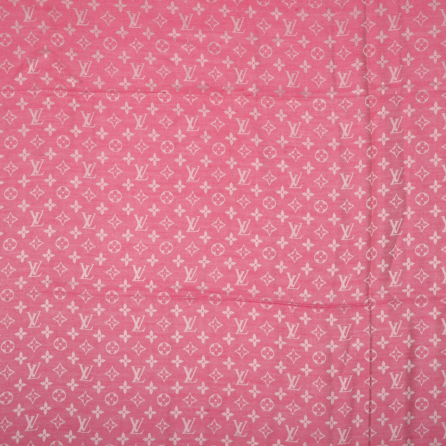 Louis Vuitton Monogram Denim Shawl Pivoine 1 of 5