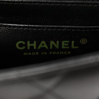 Chanel Lambskin Quilted Mini Square Flap Black 6 of 10