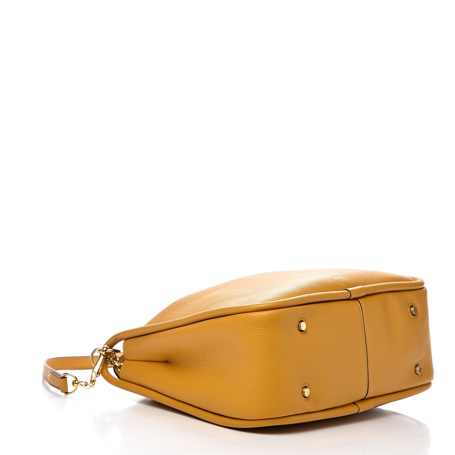 Mulberry Small Classic Grain Calfskin Leighton Deep Amber 4 of 9