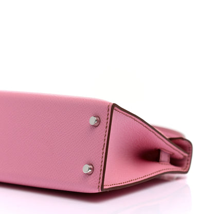 Hermes Epsom Mini Kelly Sellier 20 5P Pink 10 of 10
