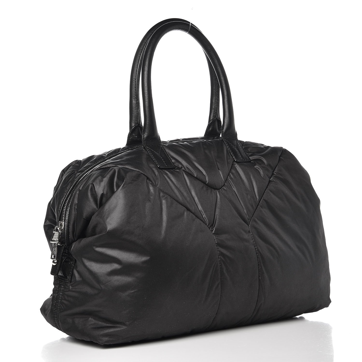 Saint Laurent Nylon Medium Easy Y Tote Bag Black 3 of 7