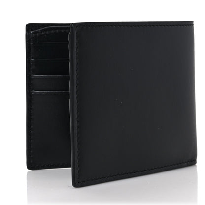 Gucci Calfskin Blade Embroidered Card Case Black 3 of 6