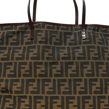 Fendi Zucca Tote Tobacco Moro 8 of 10