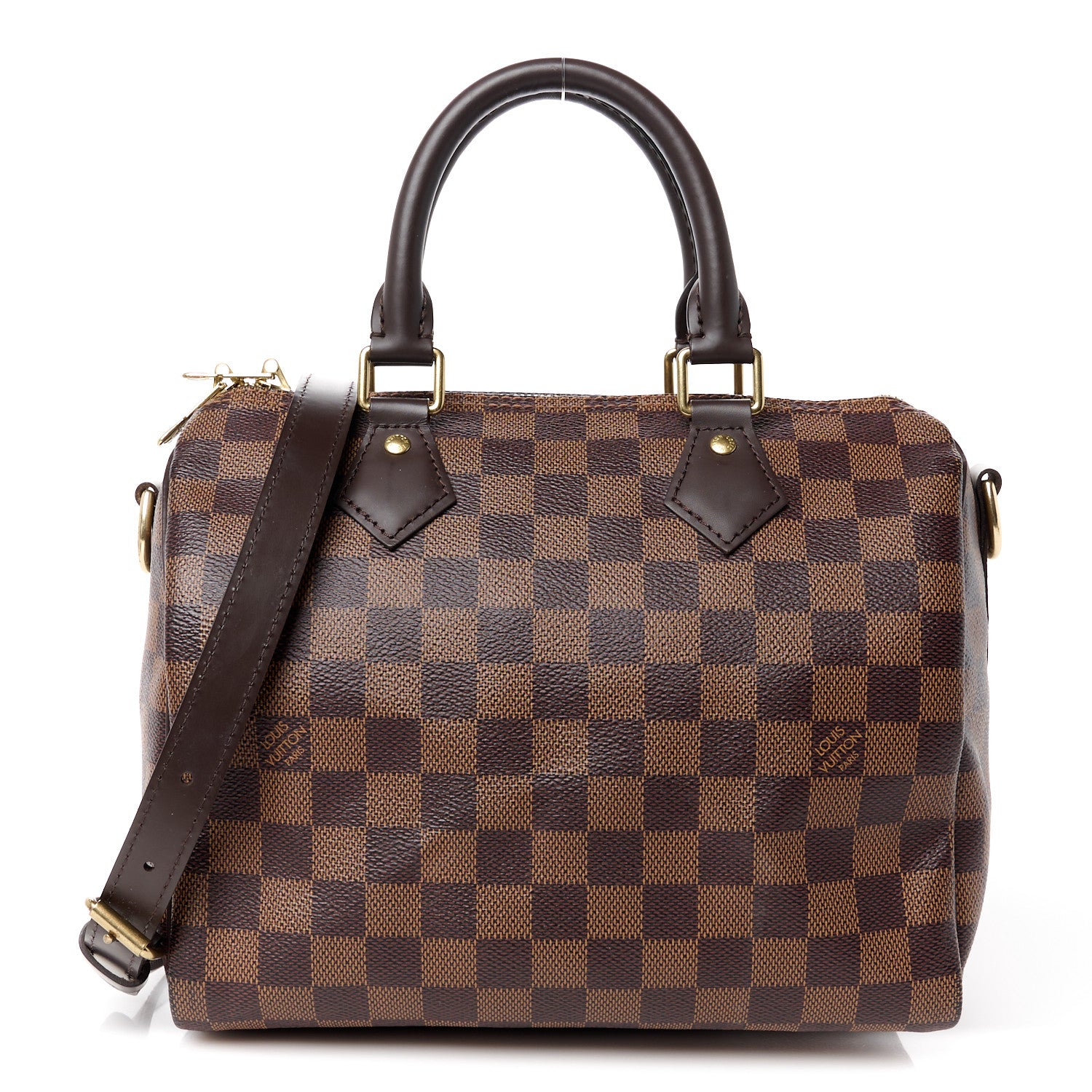 Louis Vuitton Damier Ebene Speedy Bandouliere 25 1 of 15