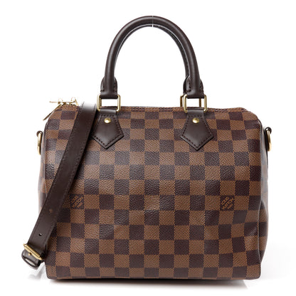 Louis Vuitton Damier Ebene Speedy Bandouliere 25 1 of 15