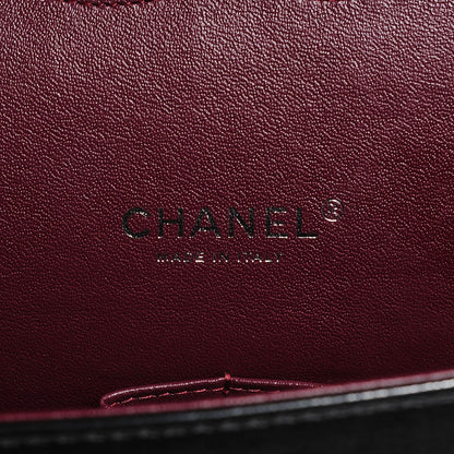 Chanel Lambskin Quilted Maxi Double Flap Black 7 of 9
