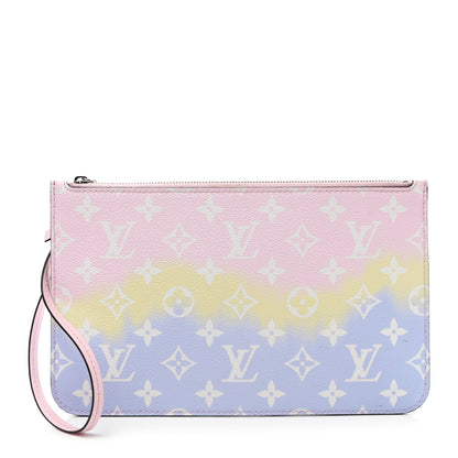 Louis Vuitton Monogram Escale Neverfull MM GM Pochette Pastel 1 of 8