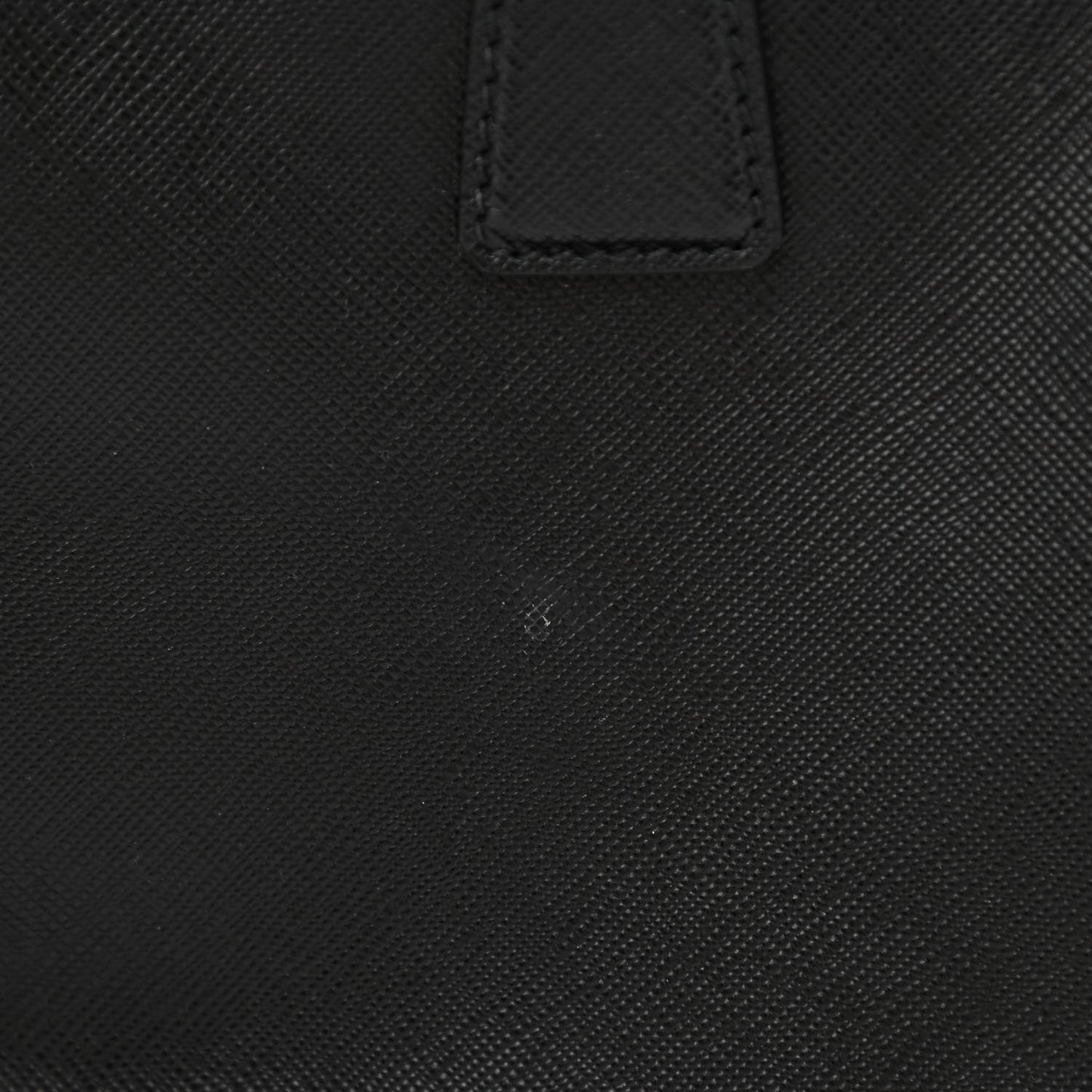 Saffiano Medium Galleria Double Zip Tote Black