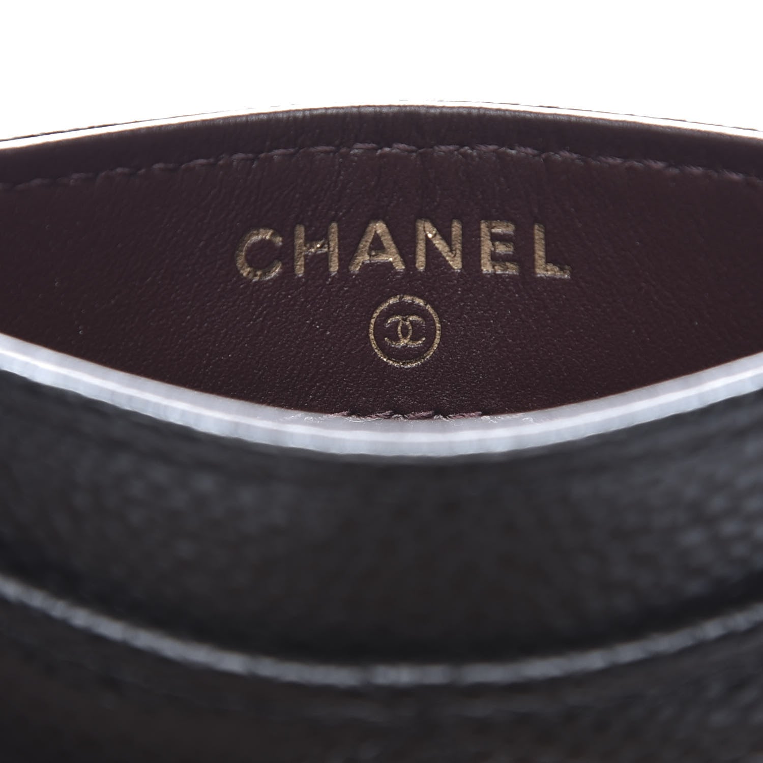 Chanel Caviar Quilted Card Holder Black 6 of 10