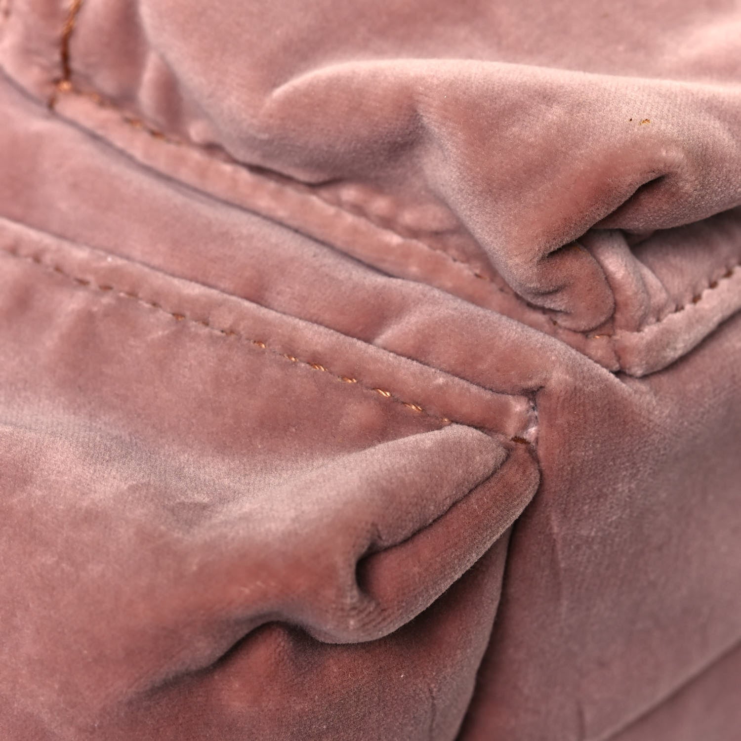 Burberry Velvet Large Rucksack Backpack Ash Pink 9 of 16