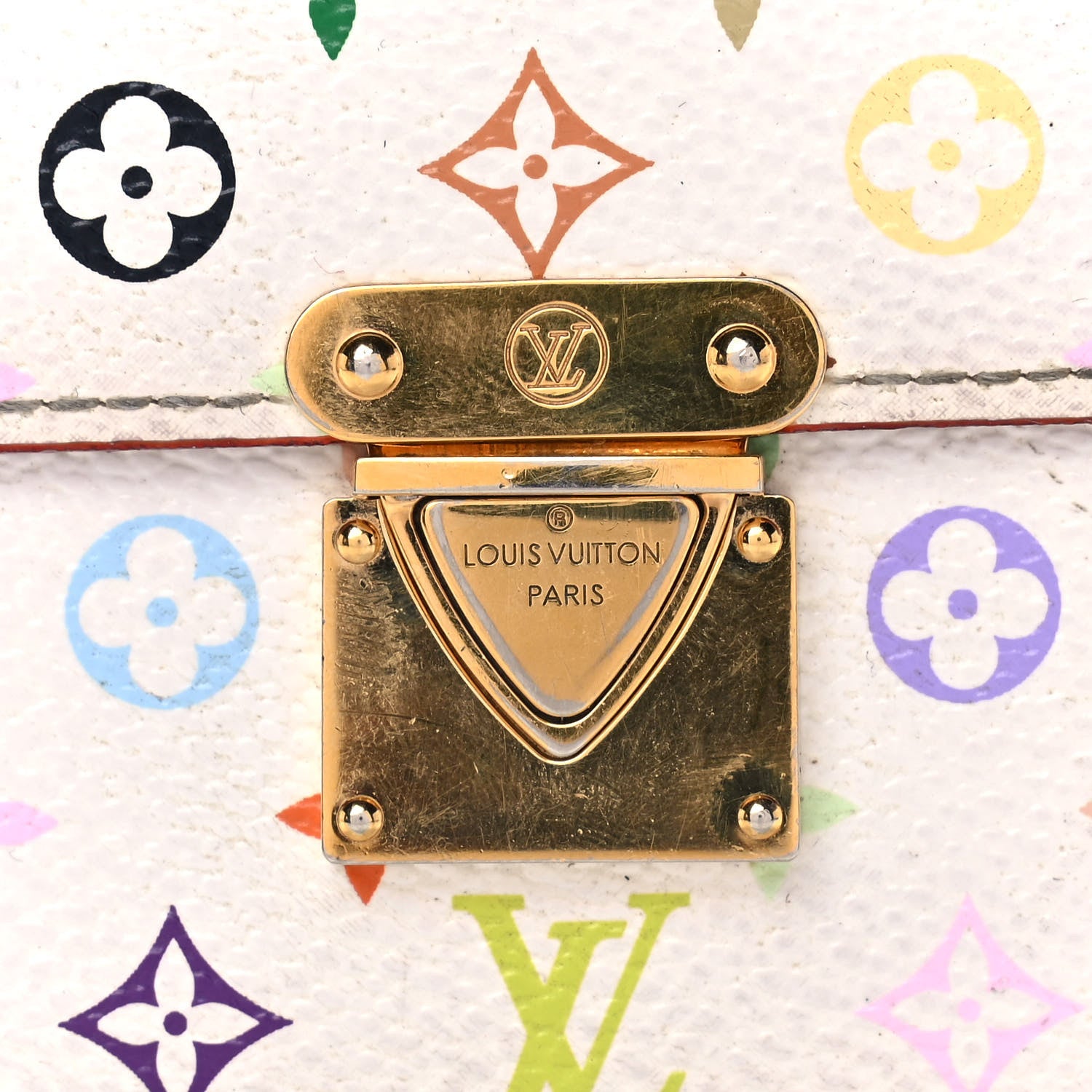 Louis Vuitton Monogram Multicolor Koala Wallet White 8 of 15