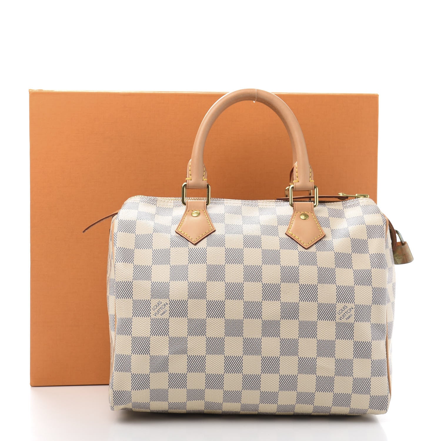 Louis Vuitton Damier Azur Speedy 25 12 of 12