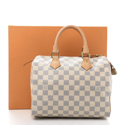 Louis Vuitton Damier Azur Speedy 25 12 of 12