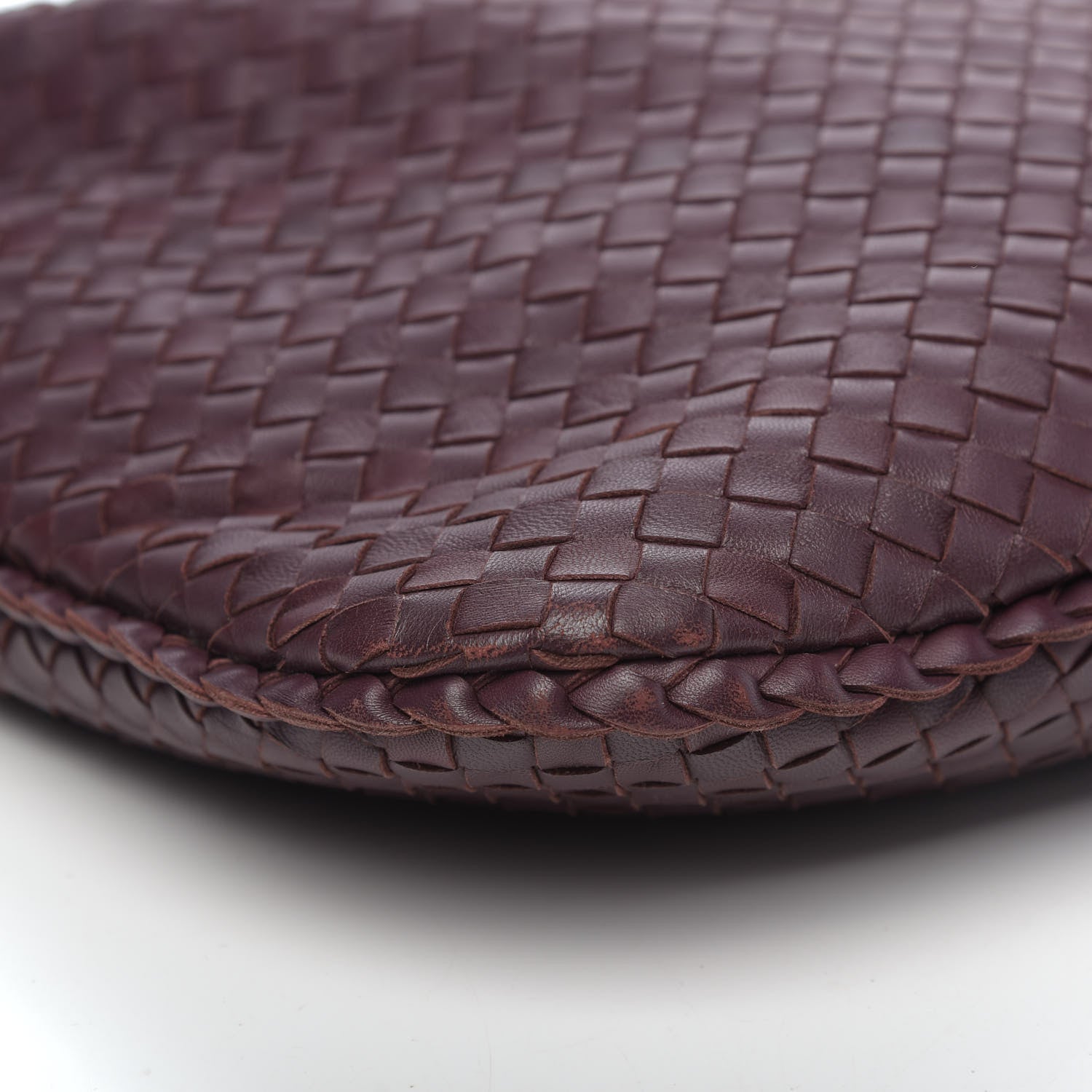 Bottega Veneta Nappa Intrecciato Large Veneta Hobo Aubergine 9 of 11