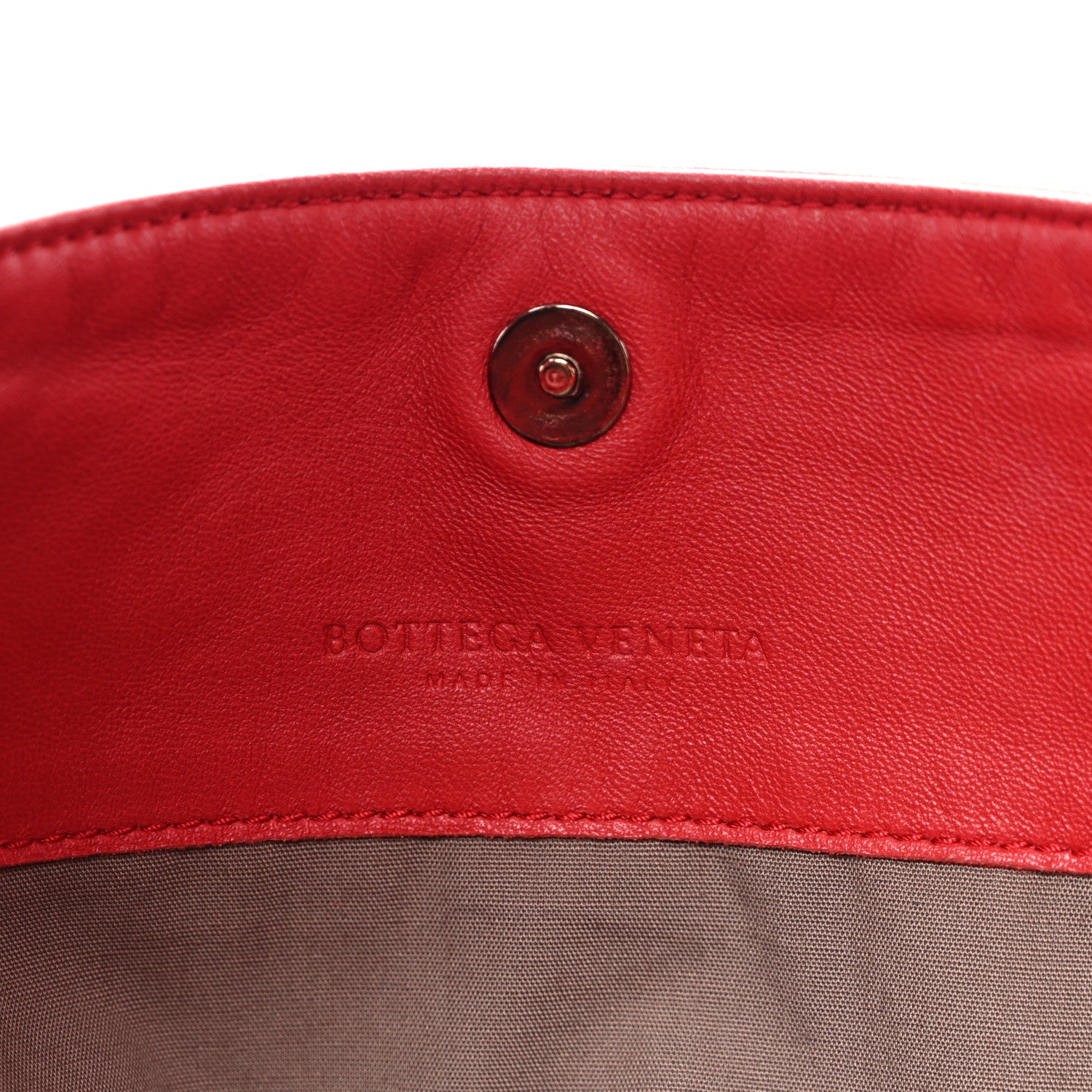 Bottega Veneta Nappa Intrecciato Patchwork Hobo Red 6 of 9
