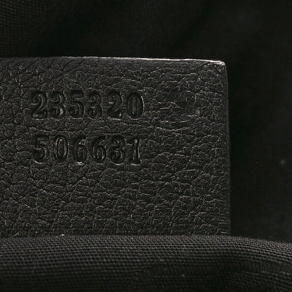 Gucci Calfskin Bamboo Croisette Evening Bag Black 7 of 10