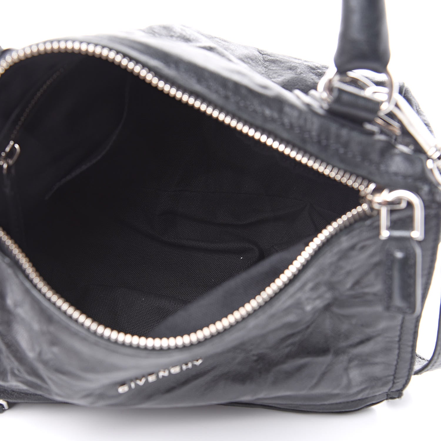 Givenchy Tumbled Sheepskin Small Pandora Black 5 of 12