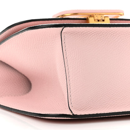 Valentino Garavani Grainy Calfskin Small VSling Shoulder Bag Water Rose 8 of 9