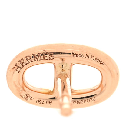 Hermes 18K Rose Gold TPM Farandole Stud Earrings 4 of 5