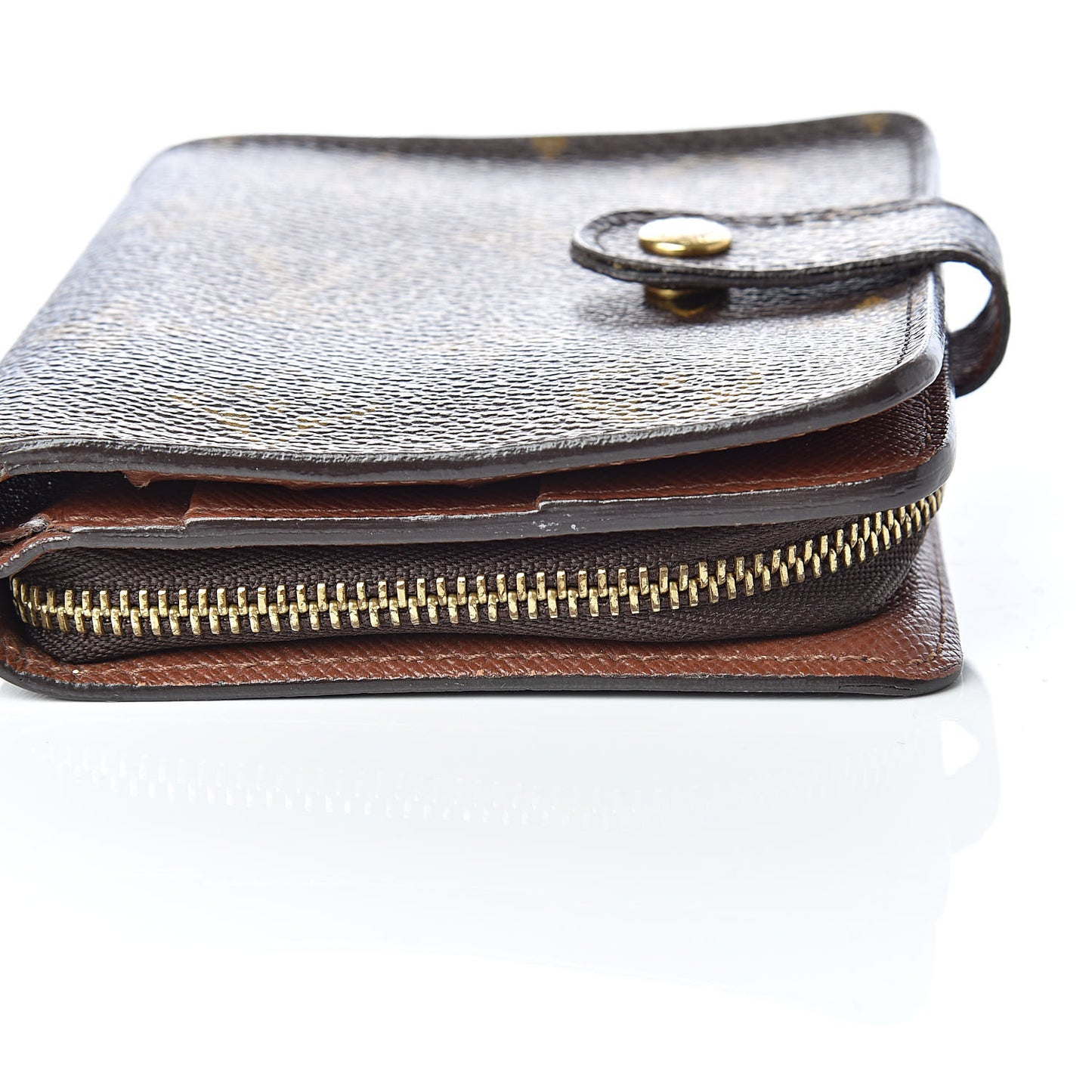 Monogram Compact Zippe Zipped Wallet