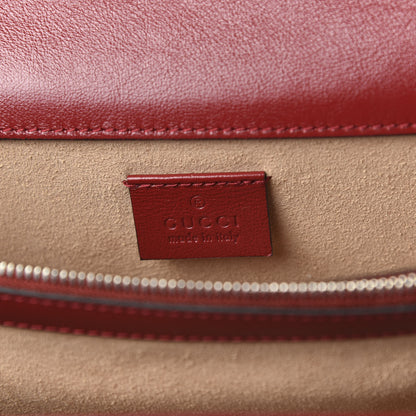 Gucci Tweed GG Monogram Small Dionysus Shoulder Bag White Black Romantic Cherry 8 of 10