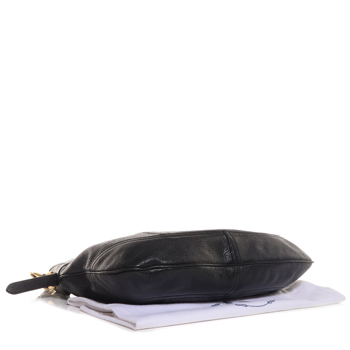 Vitello Daino Hobo Nero Black