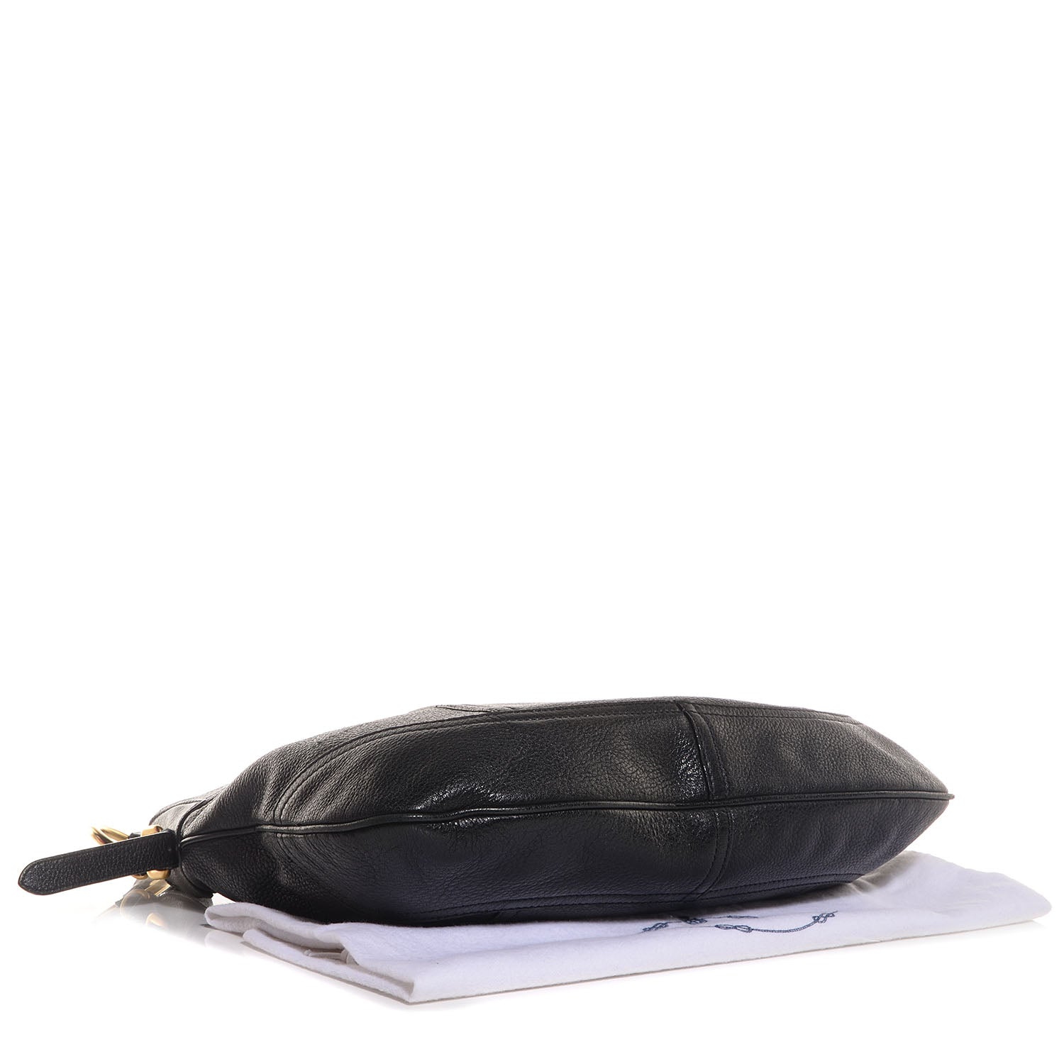 Prada Vitello Daino Hobo Nero Black 4 of 10