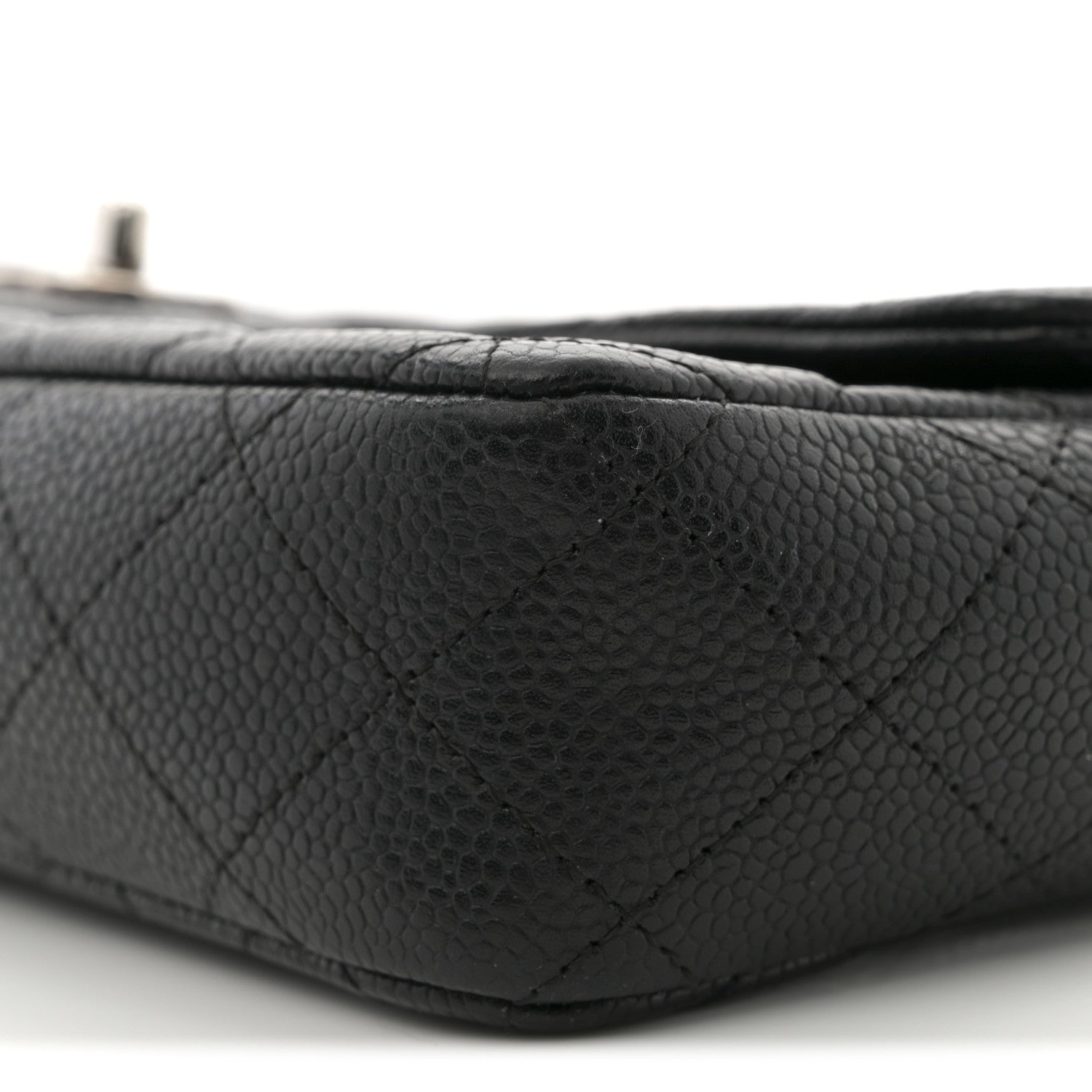 Chanel Caviar Quilted East West Flap Black 10 of 10