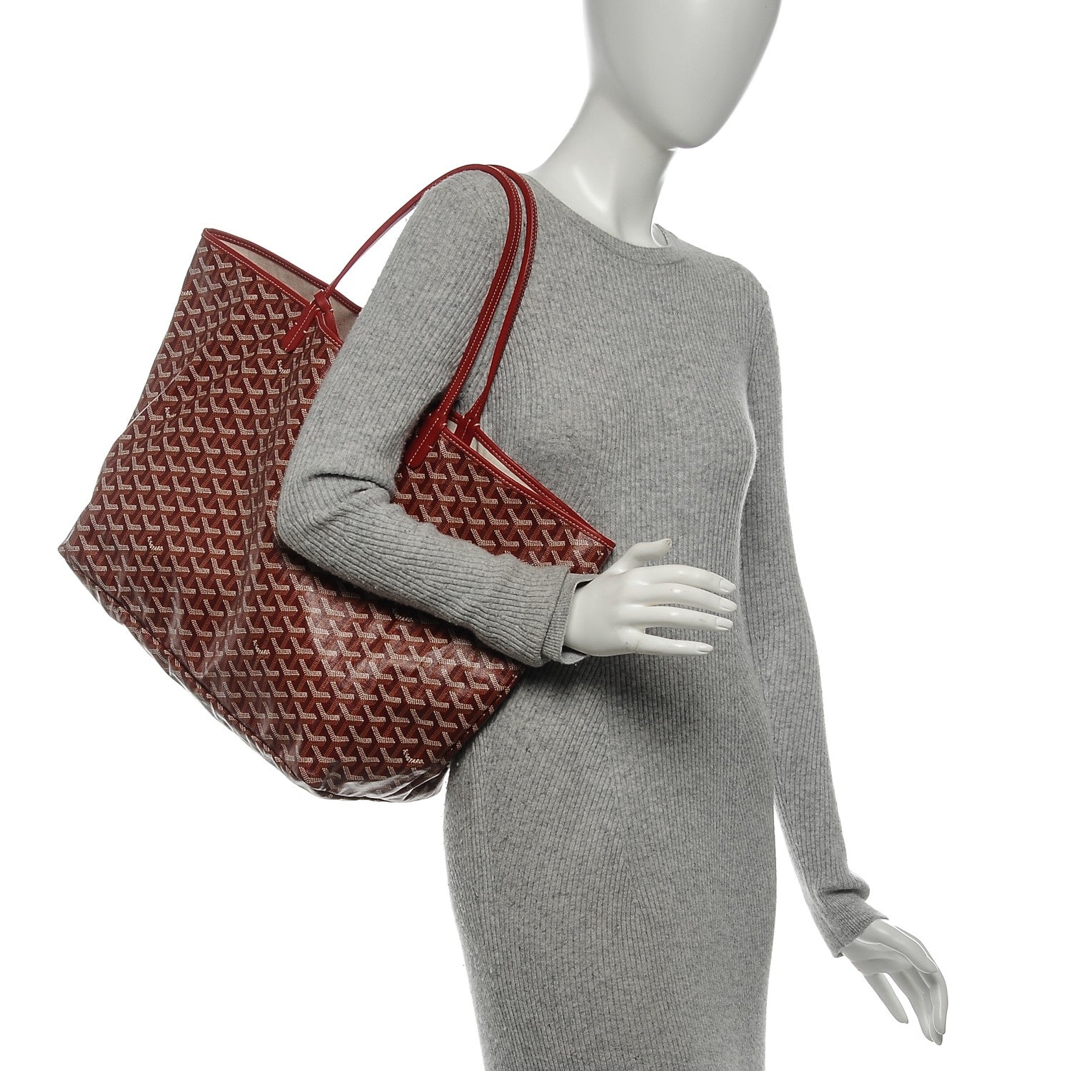 Goyard Goyardine Saint Louis GM Red 2 of 16