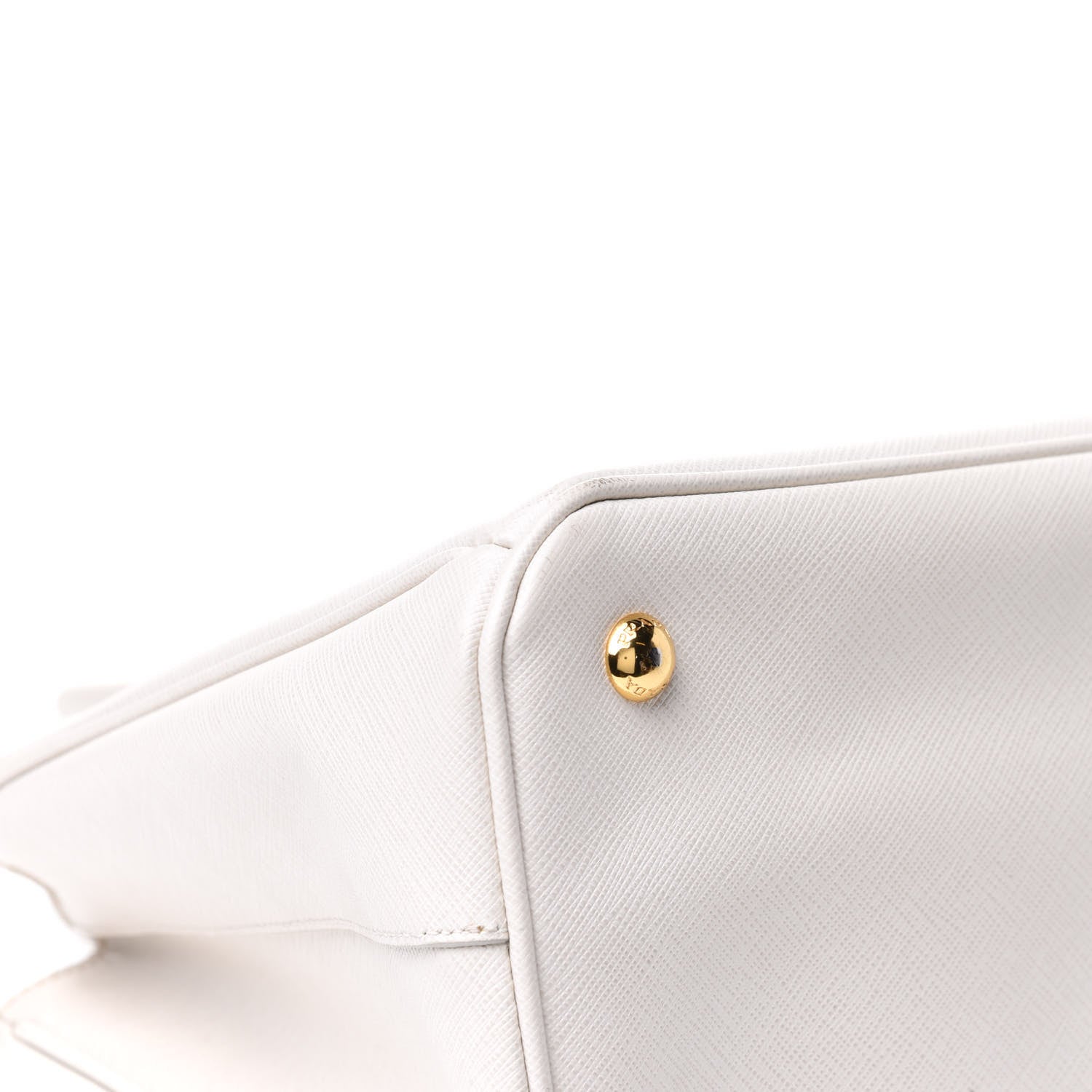 Prada Saffiano Lux Medium Tote Talco 9 of 19