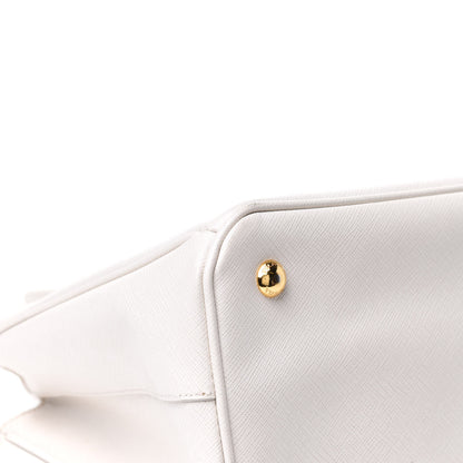 Prada Saffiano Lux Medium Tote Talco 9 of 19