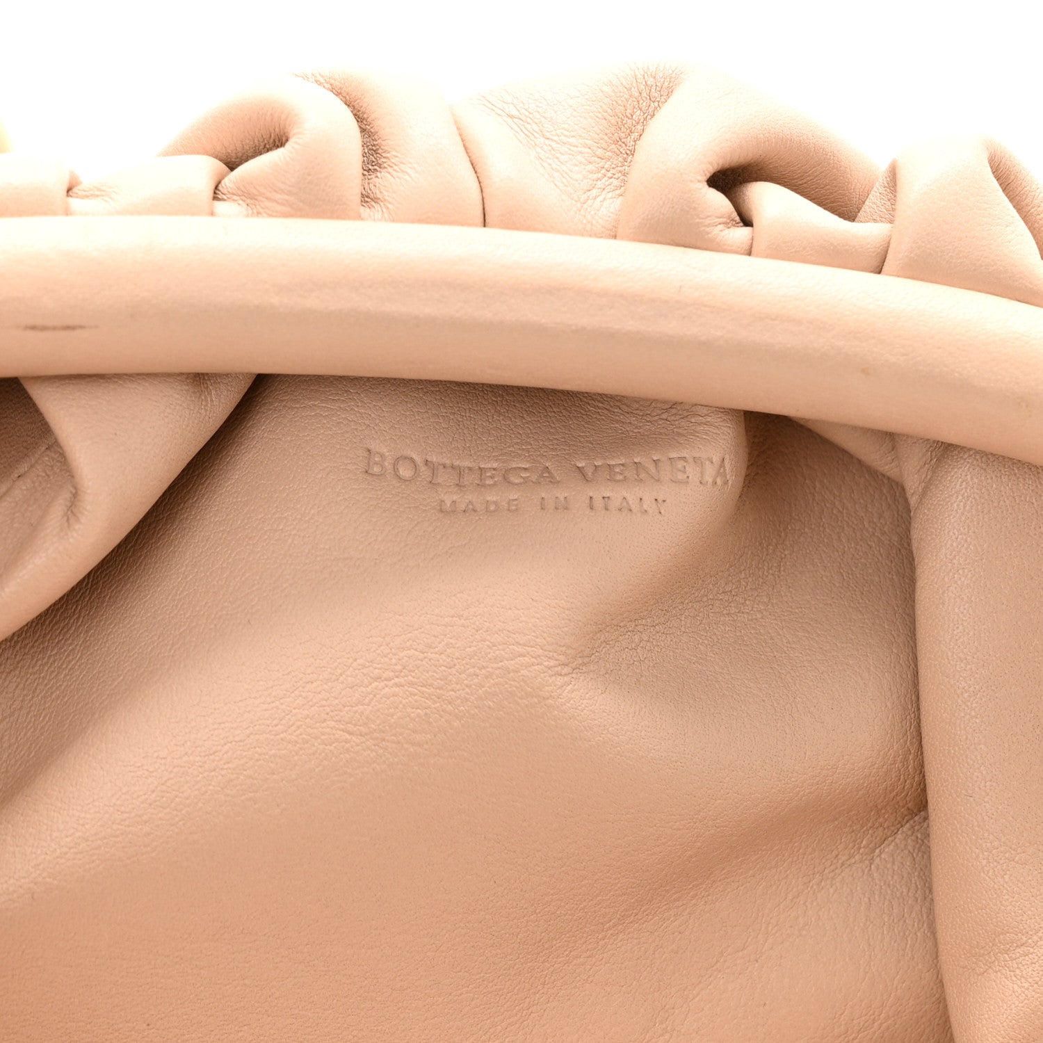 Bottega Veneta Butter Calfskin The Mini Pouch Almond 6 of 11
