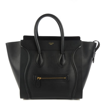 Celine Smooth Calfskin Mini Luggage Black 1 of 8