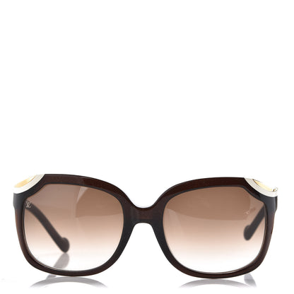 Louis Vuitton Ivy Cat Sunglasses Z0726W Brown 3 of 7