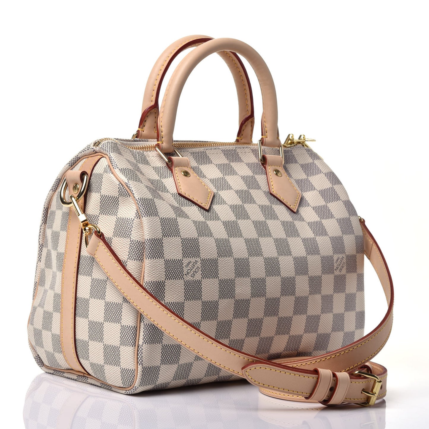 Damier Azur Speedy Bandouliere 25