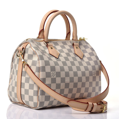 Louis Vuitton Damier Azur Speedy Bandouliere 25 4 of 10