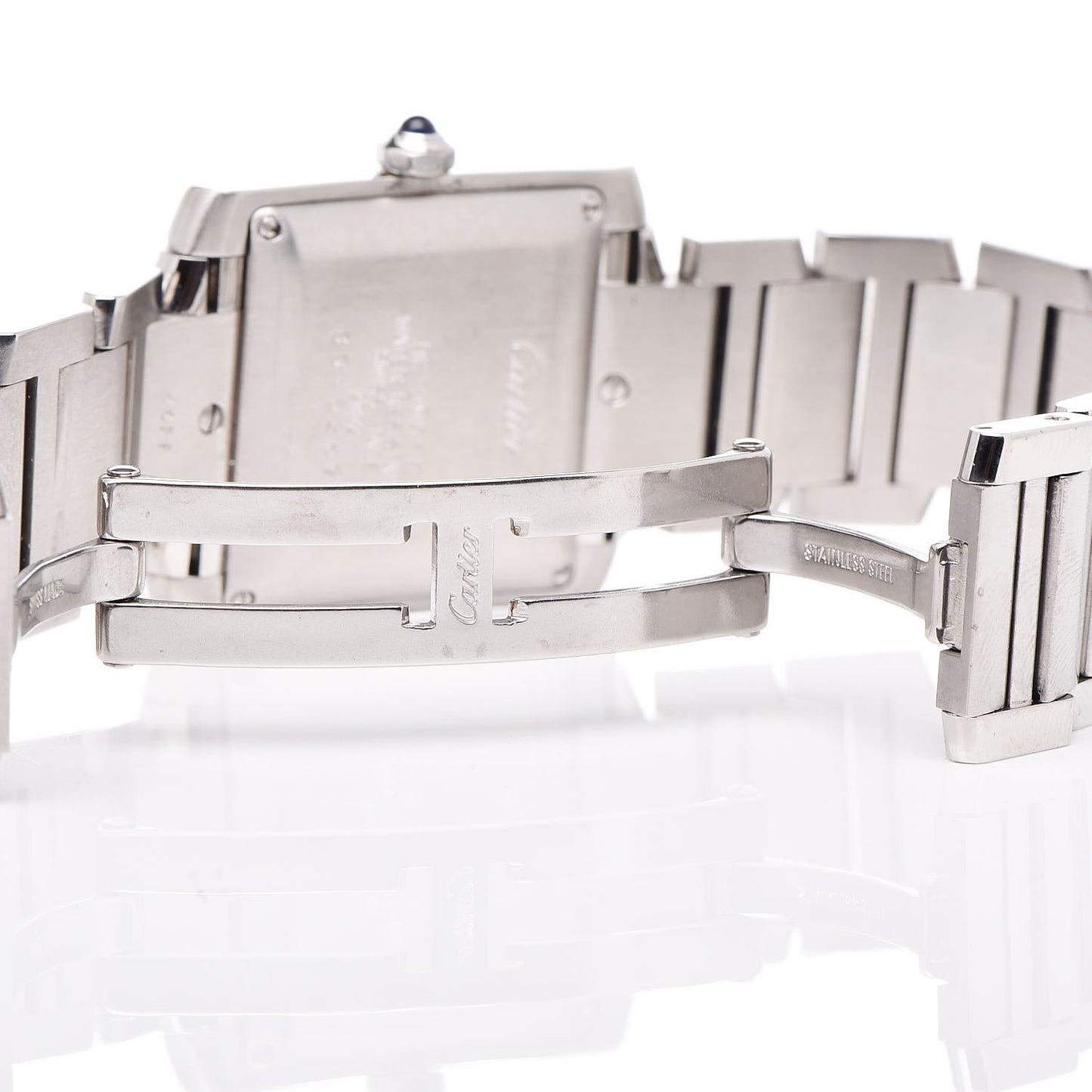 Stainless Steel 28mm Tank Francaise Automatic Watch