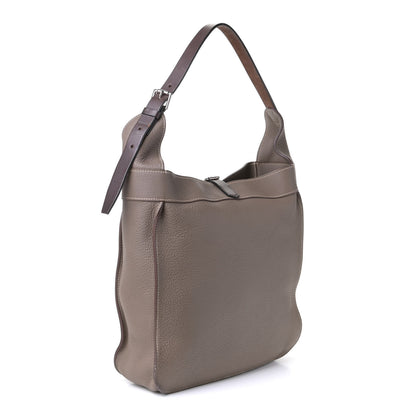 Hermes Taurillon Clemence Marwari PM Etoupe 4 of 6