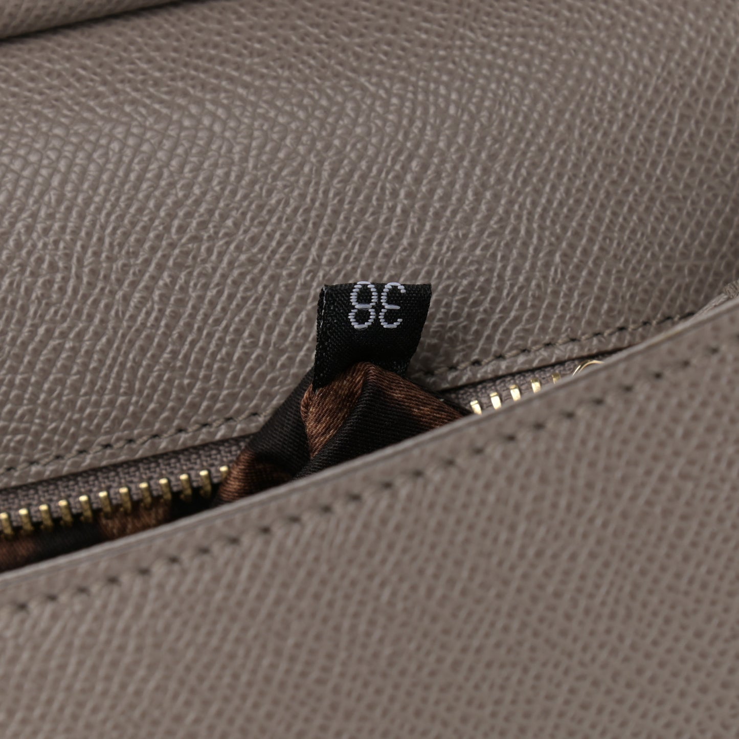 Dauphine Calfskin Medium Miss Sicily Satchel Grey