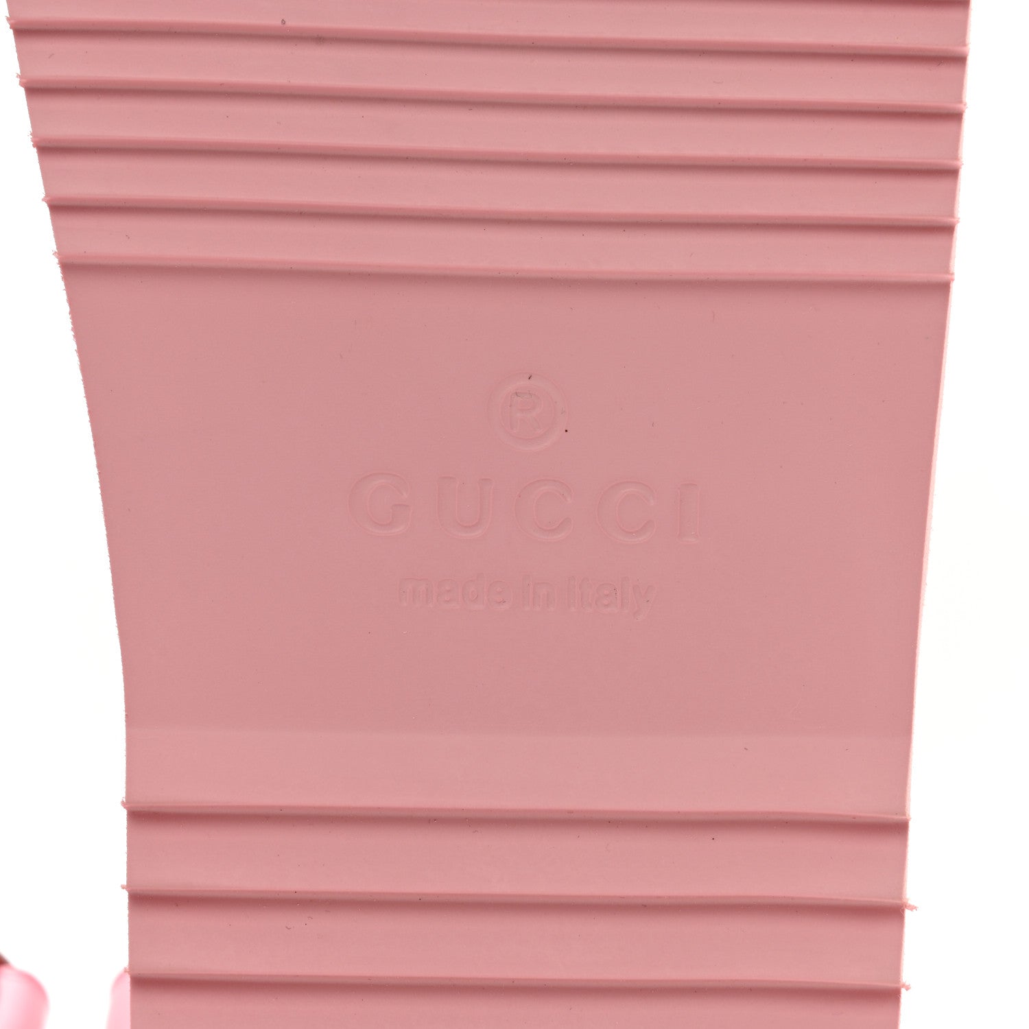 Gucci Rubber Mini Double G Womens Isla Dad Sandals 36 Wild Rose 6 of 7