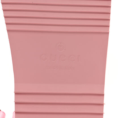 Gucci Rubber Mini Double G Womens Isla Dad Sandals 36 Wild Rose 6 of 7